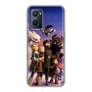 Чохол дракон Беззубик для Realme 9i (Герої дракона)