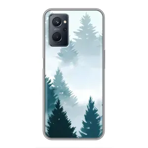 Летний Чехол на Realme 9i (Горный лес)
