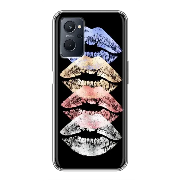 Чехол с рисунком «Губы» для Realme 9i