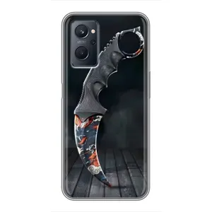 Чехол КИБЕРСПОРТ для Realme 9i (Кинжал КС ГО)
