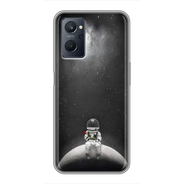 Чехол с рисунком «Космонавт романтик» для Realme 9i Чехол с рисунком «Космонавт романтик» для Realme 9i