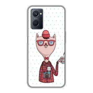 Чехол на тематику: Коты для Realme 9i (Кот аристократ)