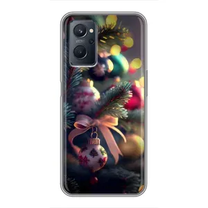 Чехлы на Новый Год Realme 9i (Красивая елочка)
