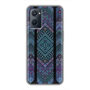 Силиконовый Чехол на Realme 9i (Крутой орнамент)