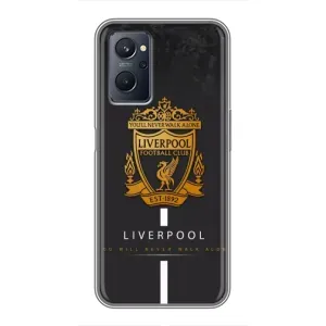 Силиконовые Чехлы принт Футбол на Realme 9i (Liverpool)