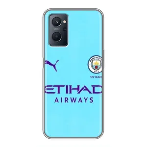 Силиконовые Чехлы принт Футбол на Realme 9i (Man City)
