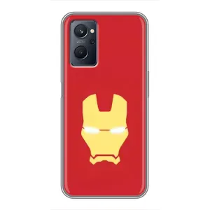 Чехол Супергерой Железный человек на Realme 9i (Man)