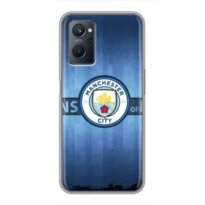 Силиконовые Чехлы принт Футбол на Realme 9i (ManCity)