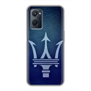 Чехлы с тематикой "Крутые машины" на Realme 9i (Лого Maserati)