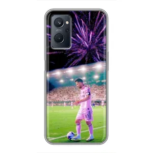Чехлы Лео Месси в Майами на Realme 9i (Месси в Майами)