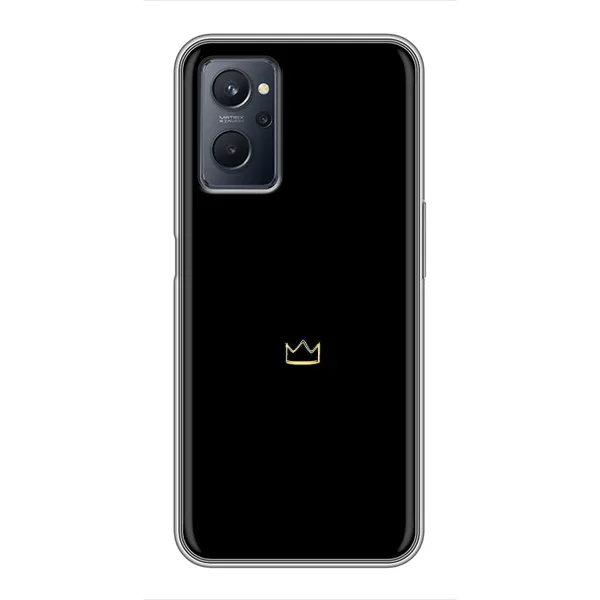 Чехол с рисунком «Мини корона» для Realme 9i