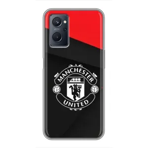 Силиконовые Чехлы принт Футбол на Realme 9i (MU)