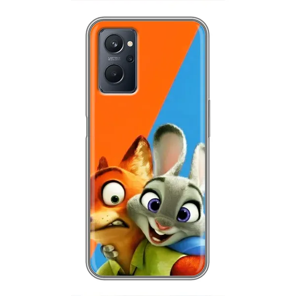 Чохол з малюнком «Нік і Хопс» для Realme 9i