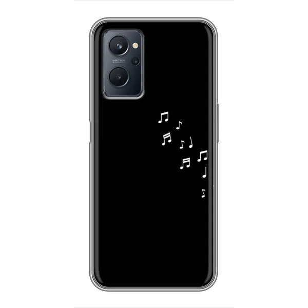 Чехол с рисунком «Ноты» для Realme 9i Чехол с рисунком «Ноты» для Realme 9i