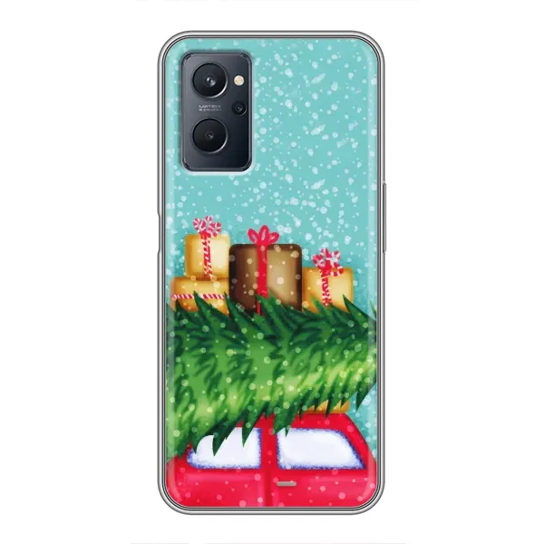 Чехол с рисунком «Новогодние подарки» для Realme 9i Чехол с рисунком «Новогодние подарки» для Realme 9i