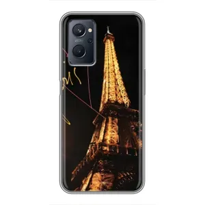 Чехол с Эйфелевой башней на Realme 9i (Paris)