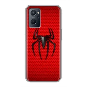 Чехол Супергерой Человека Паука на Realme 9i (Паук марвел)