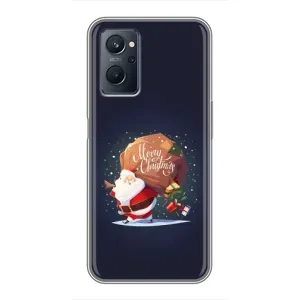 Чехол Санта Клаус для Realme 9i (Подарки от Санты)