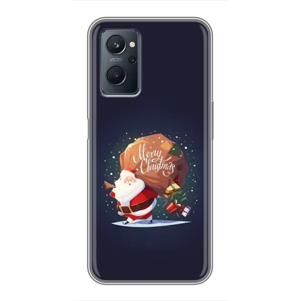 Чехол с рисунком «Подарки от Санты» для Realme 9i