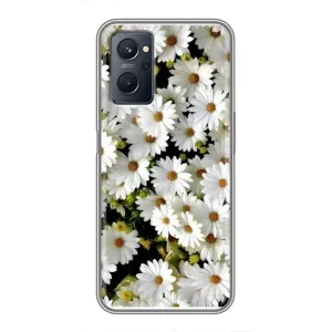 Чохол з ромашками на Realme 9i (Рамка в ромашках)