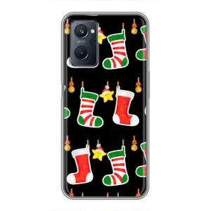 Силиконовый бампер на рождество для Realme 9i (Рождественские подарки)