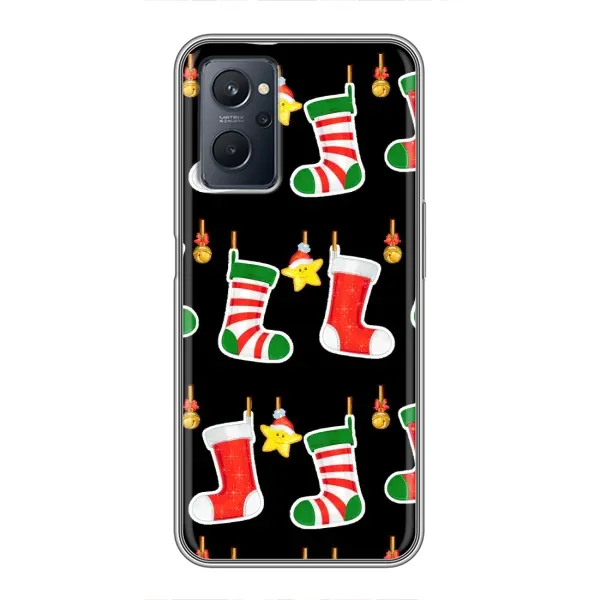 Чехол с рисунком «Рождественские подарки» для Realme 9i Чехол с рисунком «Рождественские подарки» для Realme 9i