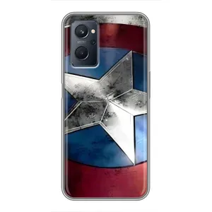 Чехол с Щитом Капитана Америки на Realme 9i (Щит Капитана Америки)