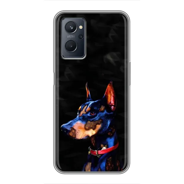 Чехол с рисунком «Собака Мопс» для Realme 9i Чехол с рисунком «Собака Мопс» для Realme 9i
