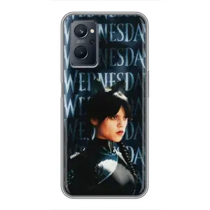 Чохол з картинкою Венсдей на Realme 9i (Вендсдей з ушками)