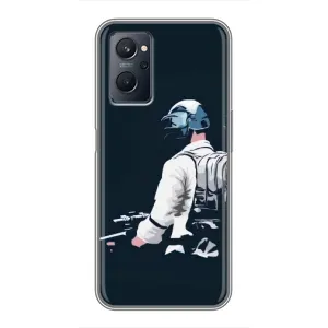 Чохол з картинкою "Герой Pubg" на Realme 9i (В екіперівці)