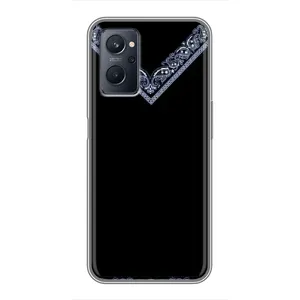 Силиконовый Чехол на Realme 9i (Воротник вышиванки)