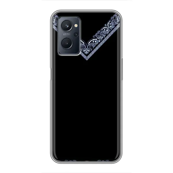 Чехол с рисунком «Воротник вышиванки» для Realme 9i