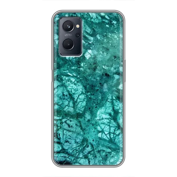 Чехол с рисунком «Зеленый мрамор» для Realme 9i Чехол с рисунком «Зеленый мрамор» для Realme 9i
