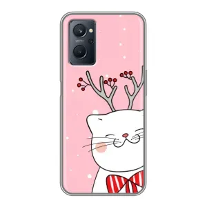 Чехол на тематику: Коты для Realme 9i (Зимний кот)