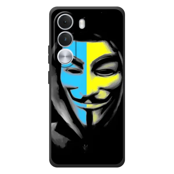 Чехол с рисунком «Анонимус патриот» для Realme C100i Чехол с рисунком «Анонимус патриот» для Realme C100i