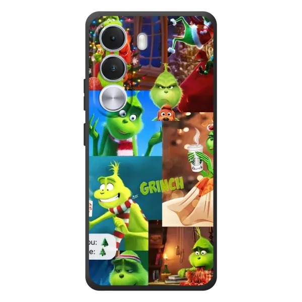 Чехол с рисунком «Арт Гринч» для Realme C100i Чехол с рисунком «Арт Гринч» для Realme C100i