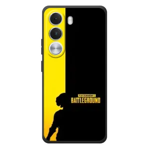Чехол (TPU) с картинкой "Лого Пабг" на Реалми С100и (Battlegrounds)