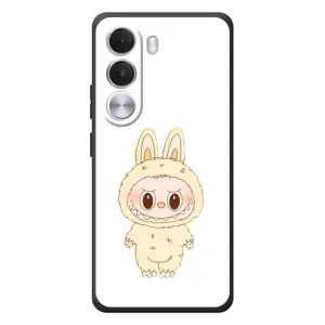 Чехол с принтом Лабубу для Realme C100i (Бежевый Лабубу)