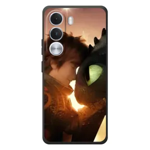 Чехол дракон Беззубик для Realme C100i (Беззубик и Иккинг)