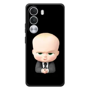 Мультяшный принт на Чехол для Реалми С100и (Бос)