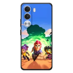Силиконовый Чехол на Realme C100i с картинкой Brawl Stars (Бравел Старс)