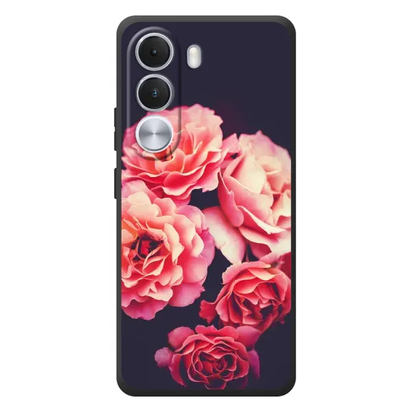 Чехол с рисунком «Бутоны» для Realme C100i Чехол с рисунком «Бутоны» для Realme C100i
