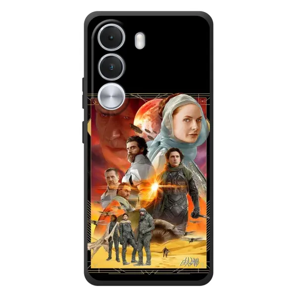 Чехол с рисунком «Д Ю Н А» для Realme C100i
