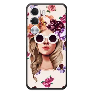 Чохол з картинкою Модні Дівчата Realme C100i (Дівчина в окулярах)