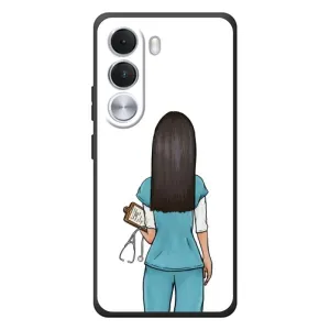 Силиконовый бампер (Работники) на Realme C100i (Доктор)