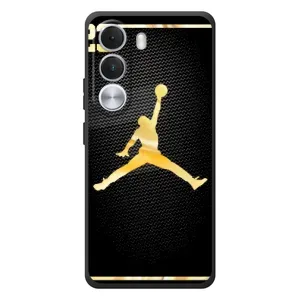 Силиконовый Чехол Nike Air Jordan на Реалми С100и (Джордан 23)