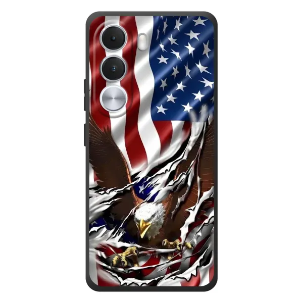 Чехол с рисунком «Флаг USA» для Realme C100i