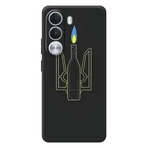Чехол с картинкой (Патриотический ГЕРБ) на Realme C100i (Герб - Молотова)