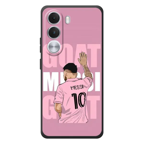 Чехол с рисунком «GOAT MESSI» для Realme C100i Чехол с рисунком «GOAT MESSI» для Realme C100i