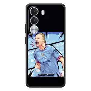 Чехлы с принтом для Realme C100i Футболист (гол Эрлинг Холланд)